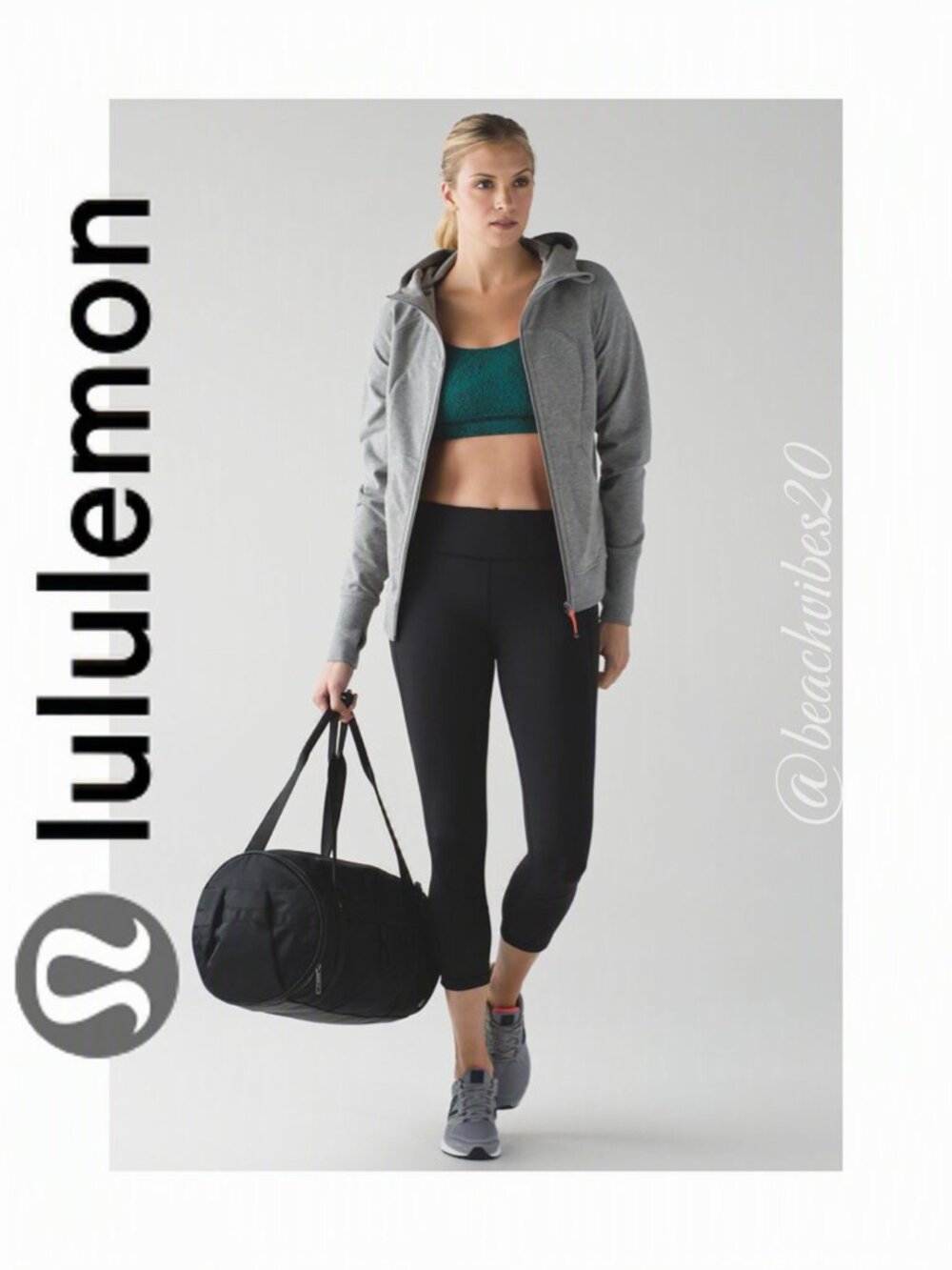 LULULEMON ATHLETICA Energy Bra Power Luxtreme EUC 8 B/C LL-55